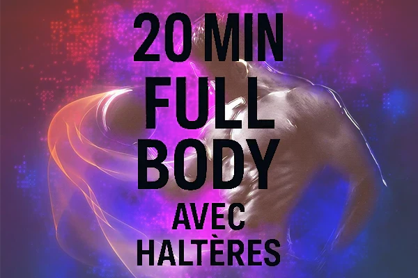 Programme Full‑Body 20 Minutes avec Haltères (Débutant → Avancé)