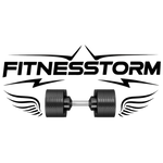 Logo officiel FitnesStorm, symbole de performance, innovation et expertise dans le domaine du fitness.