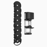 Haltère réglable FitnesStorm avec ses différents poids étalés, illustrant une polyvalence maximale adaptée à tous les niveaux, du débutant à l’expert, avec ajustement précis selon l’intensité souhaitée.